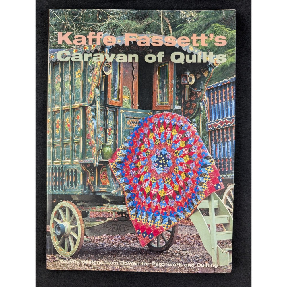 Kaffe Fassett's Caravan of Quilts Book 20 Rowan Patchwork Designs *ex-library
